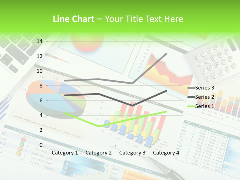 Growth Finance Stock PowerPoint Template