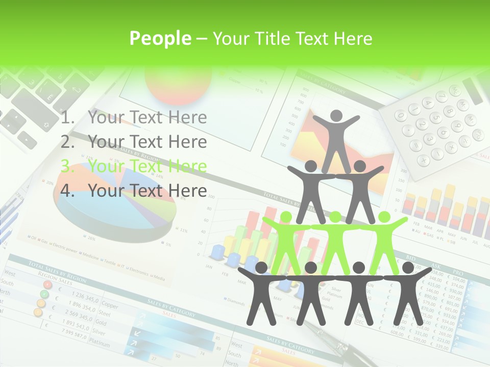 Growth Finance Stock PowerPoint Template