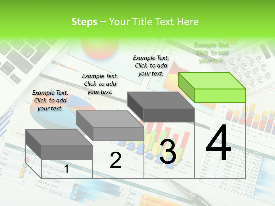 Growth Finance Stock PowerPoint Template