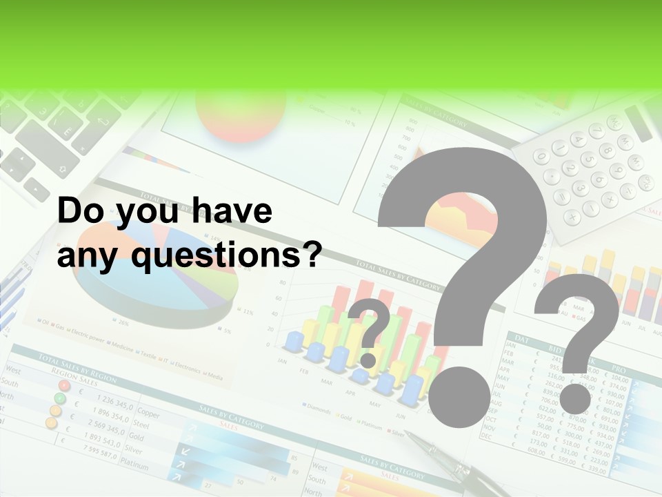 Growth Finance Stock PowerPoint Template