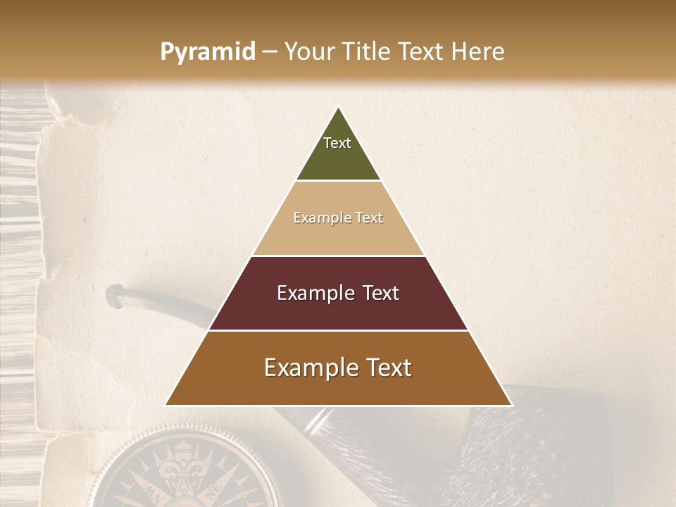 Travel World Parchment PowerPoint Template