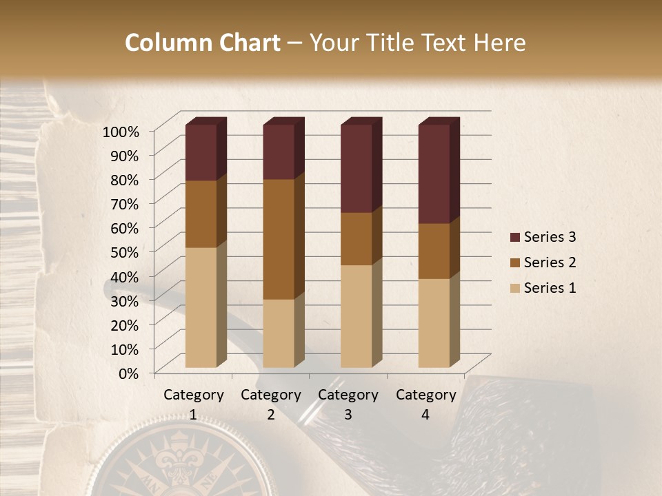 Travel World Parchment PowerPoint Template