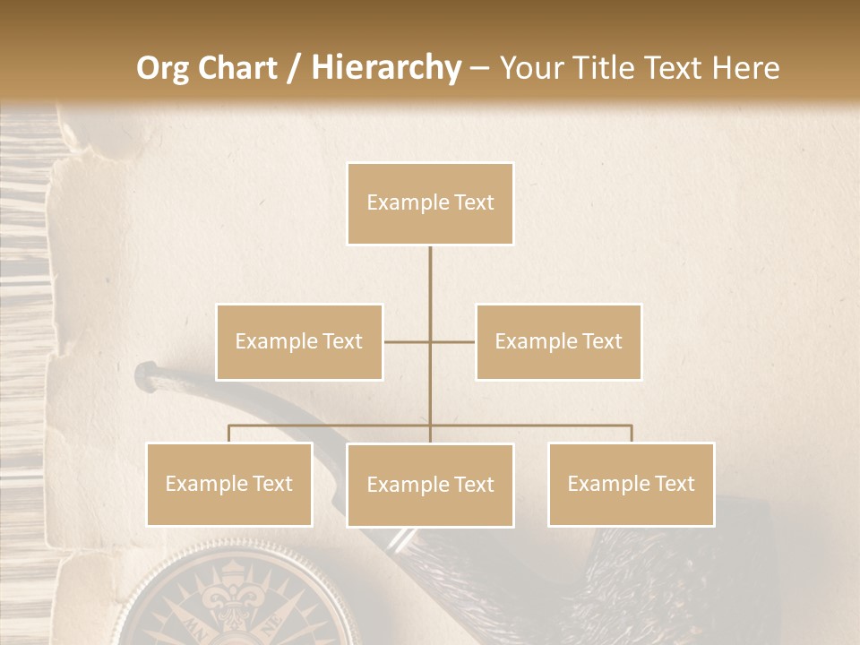 Travel World Parchment PowerPoint Template