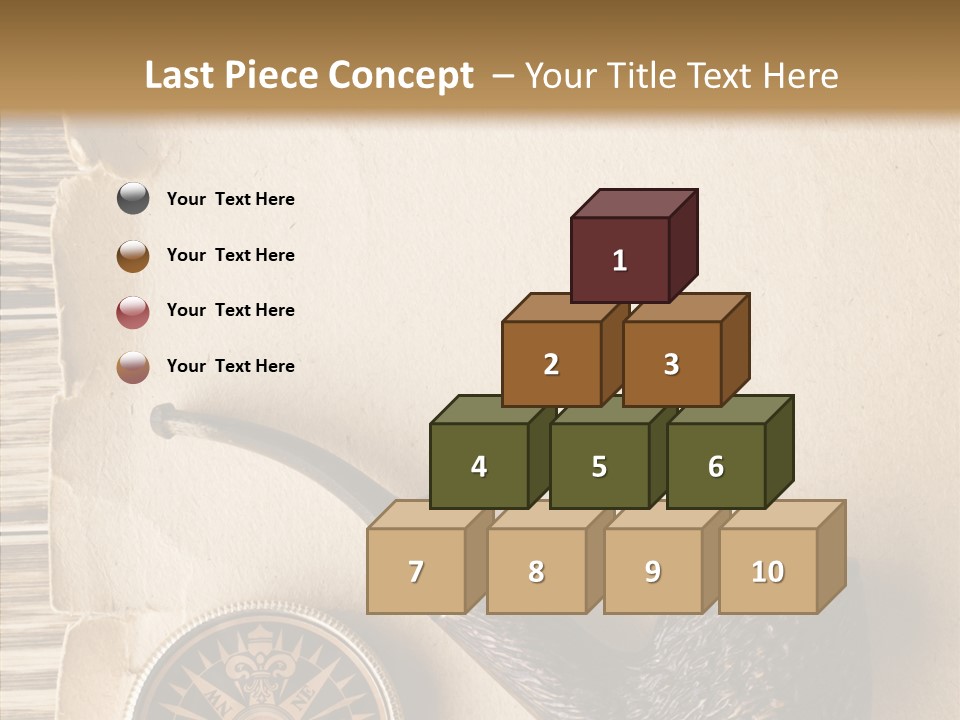 Travel World Parchment PowerPoint Template