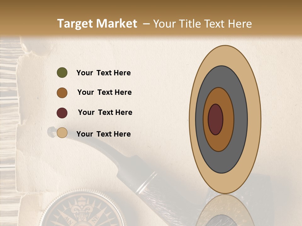 Travel World Parchment PowerPoint Template