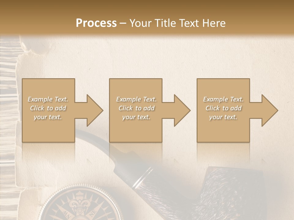 Travel World Parchment PowerPoint Template