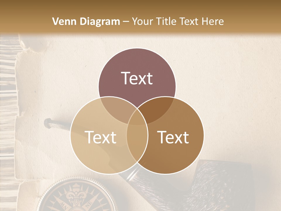 Travel World Parchment PowerPoint Template