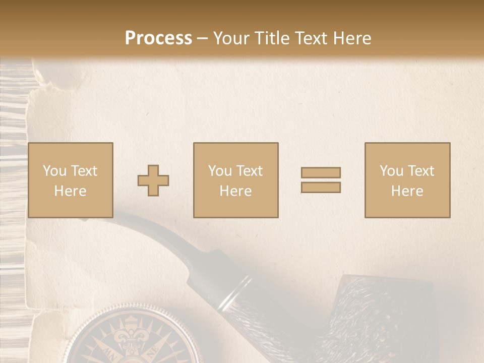 Travel World Parchment PowerPoint Template