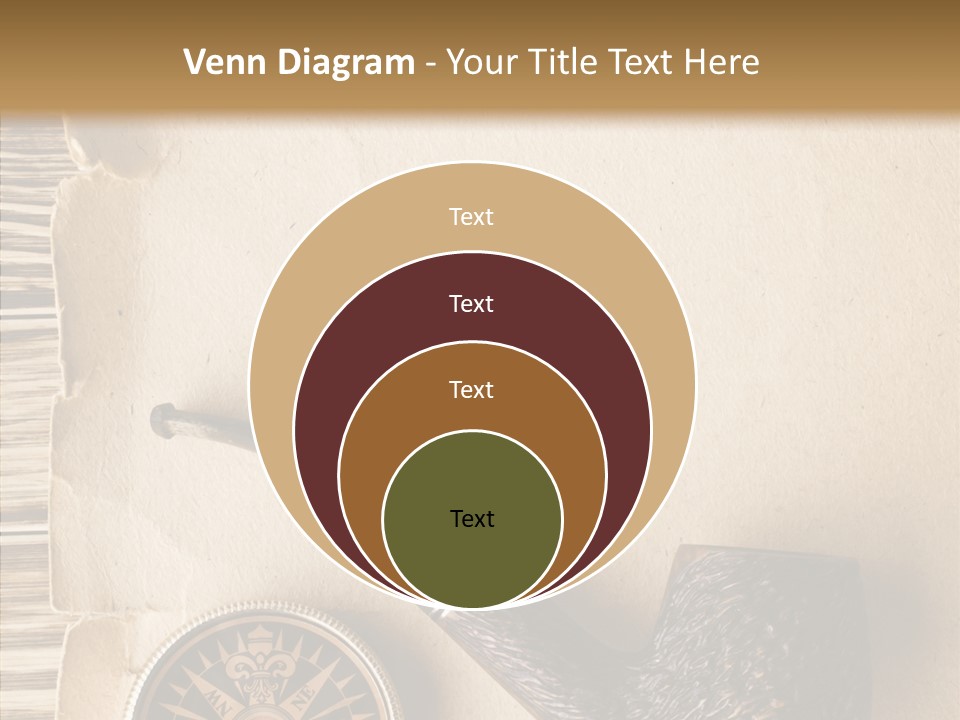 Travel World Parchment PowerPoint Template