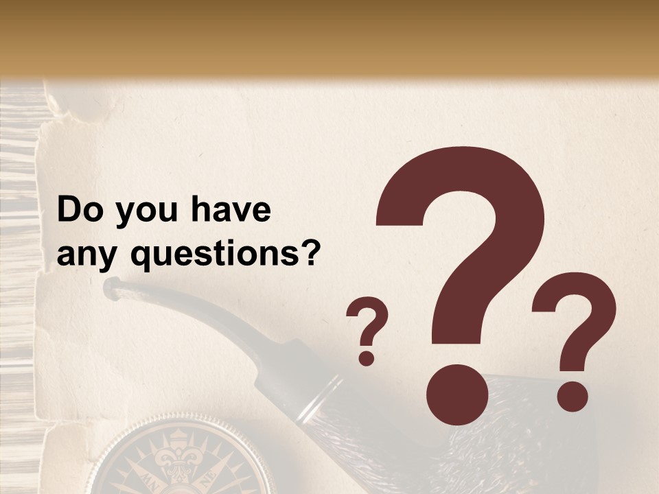 Travel World Parchment PowerPoint Template