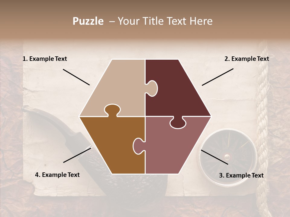 Explorer Retro Navigation PowerPoint Template