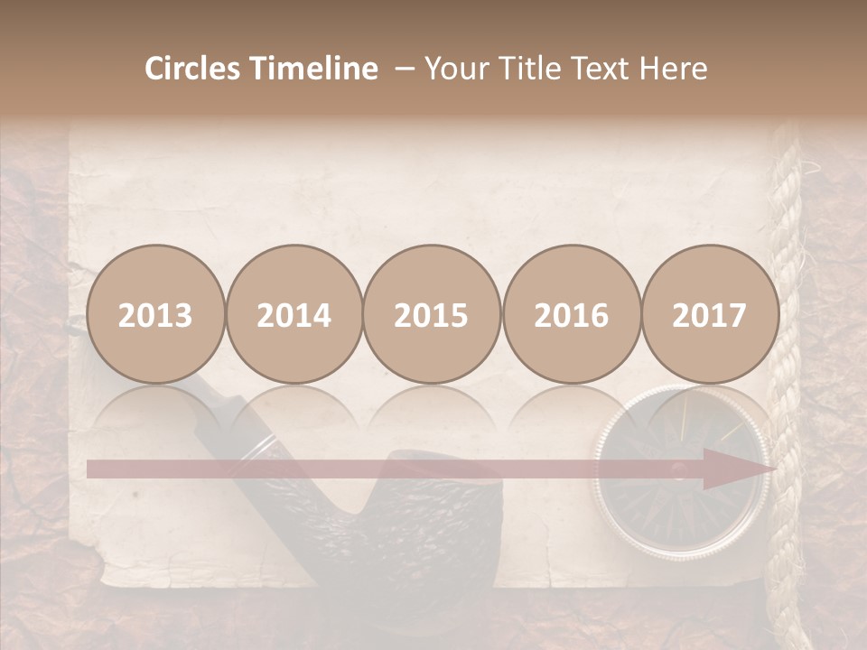 Explorer Retro Navigation PowerPoint Template