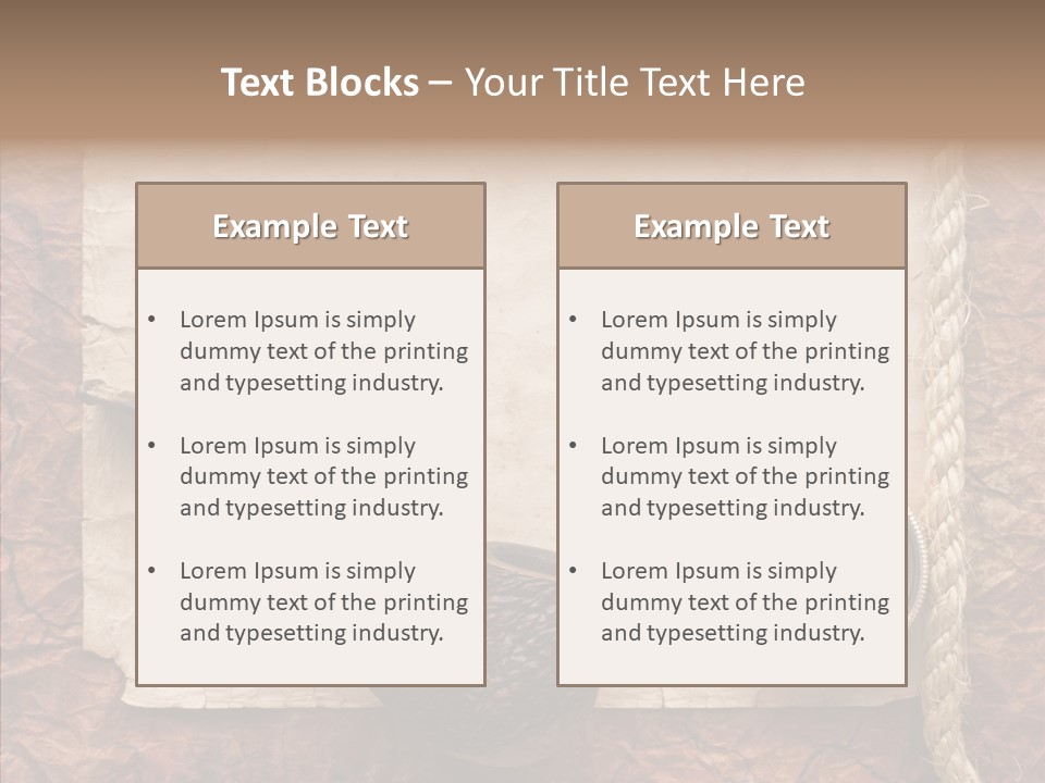 Explorer Retro Navigation PowerPoint Template