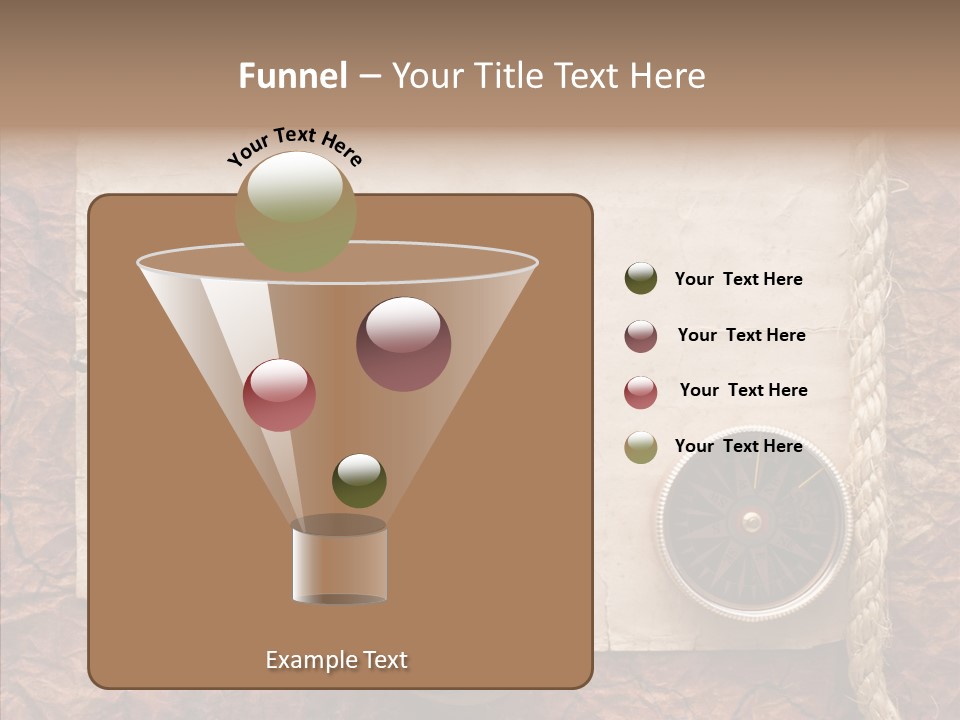 Explorer Retro Navigation PowerPoint Template