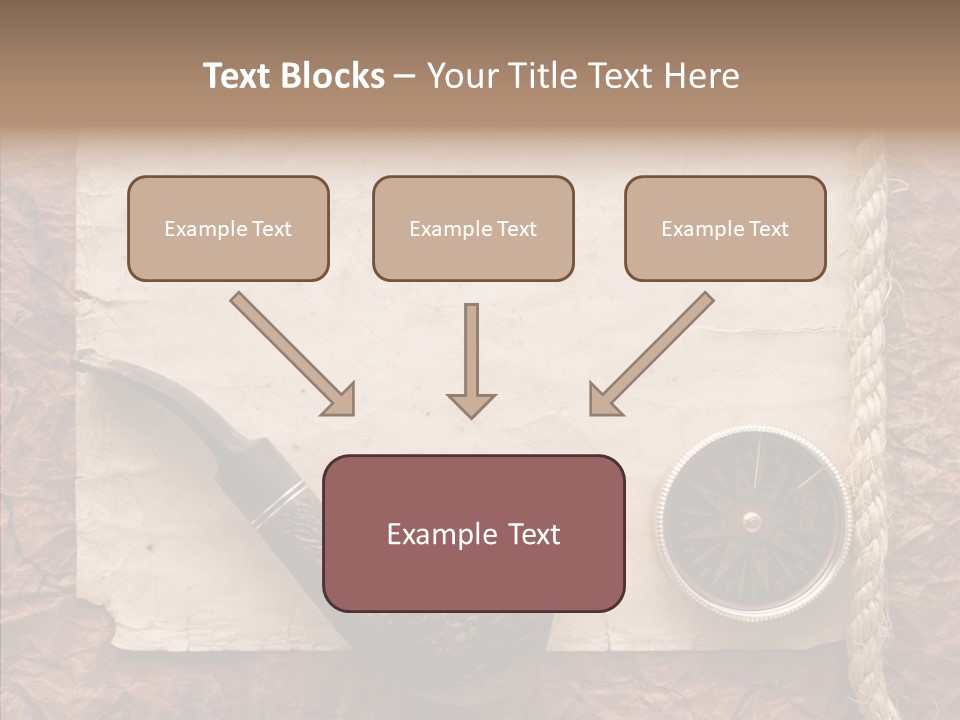 Explorer Retro Navigation PowerPoint Template