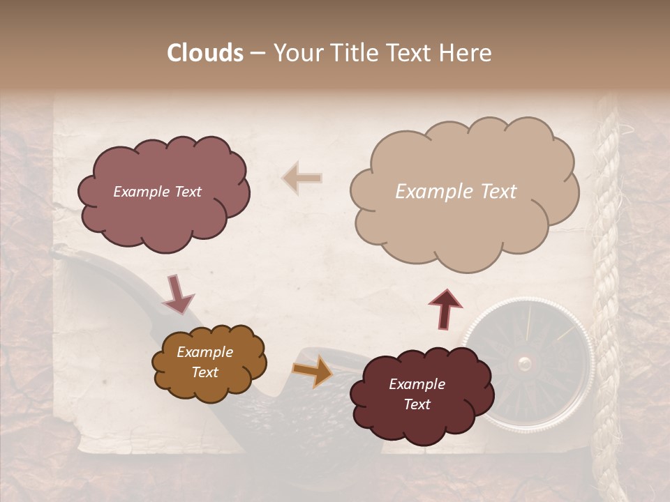Explorer Retro Navigation PowerPoint Template