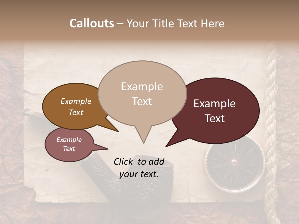 Explorer Retro Navigation PowerPoint Template