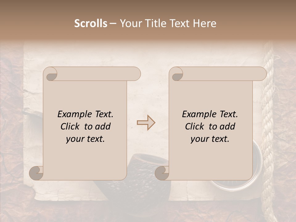 Explorer Retro Navigation PowerPoint Template