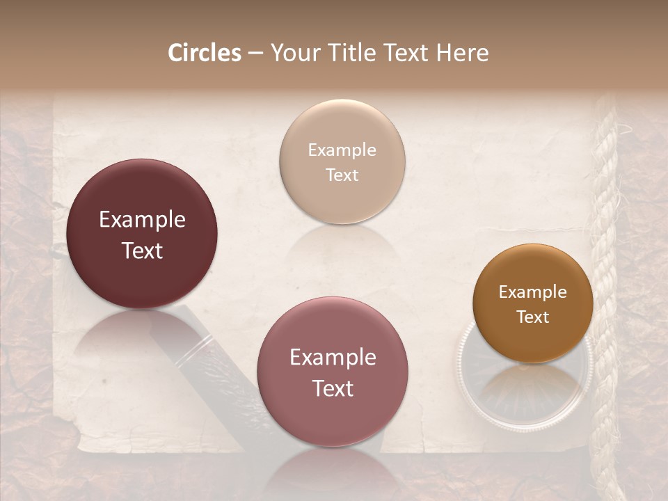 Explorer Retro Navigation PowerPoint Template