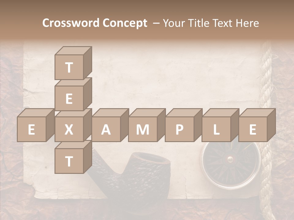Explorer Retro Navigation PowerPoint Template
