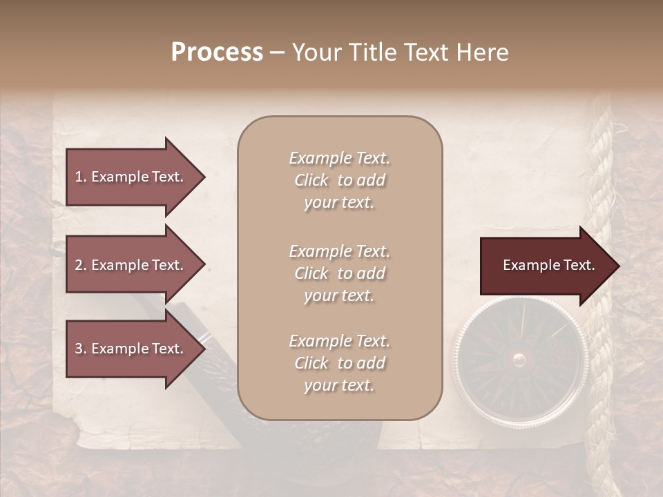 Explorer Retro Navigation PowerPoint Template