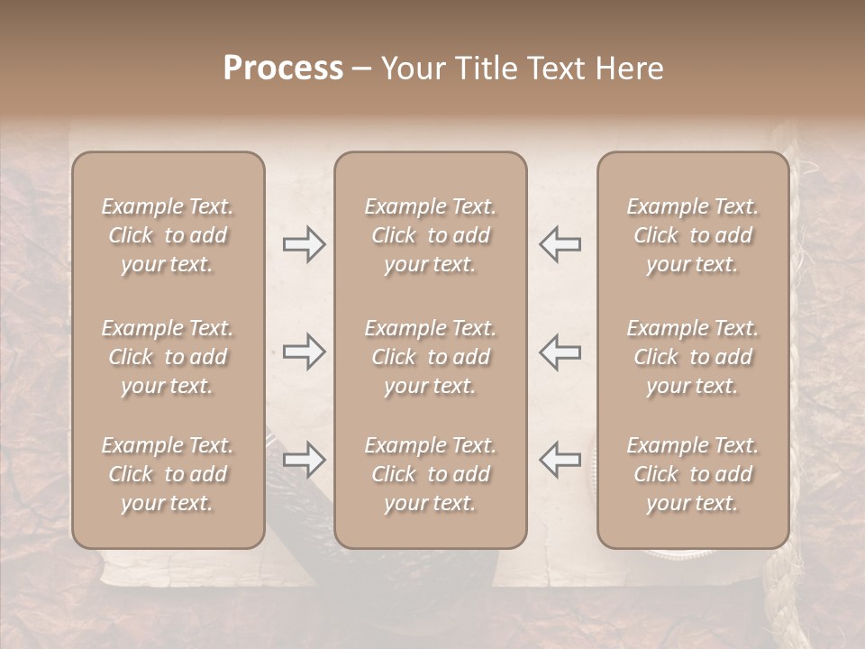 Explorer Retro Navigation PowerPoint Template