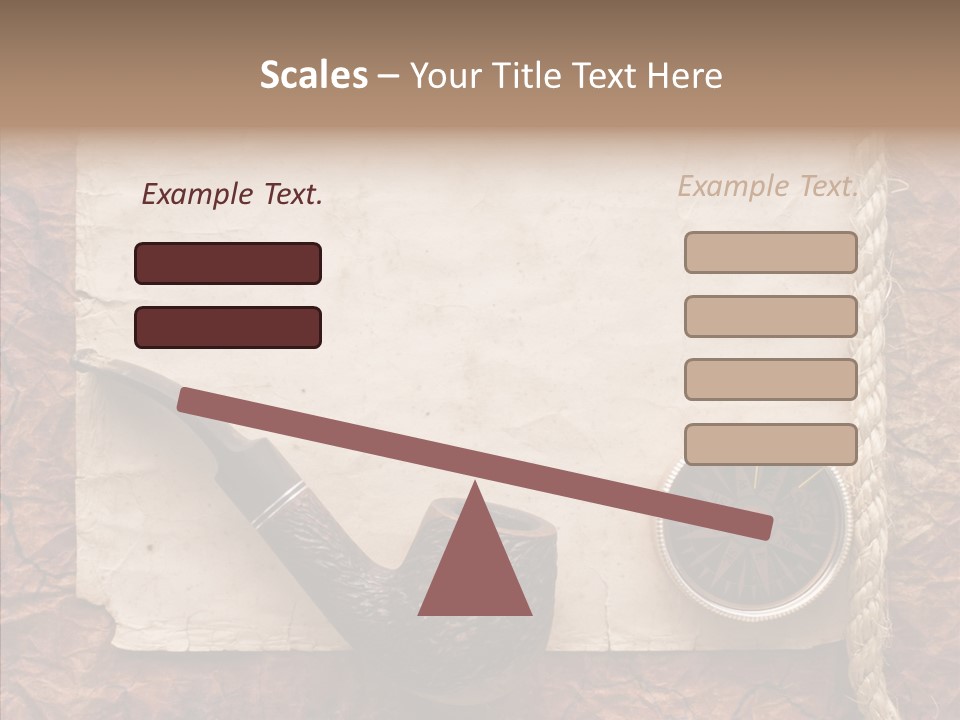 Explorer Retro Navigation PowerPoint Template