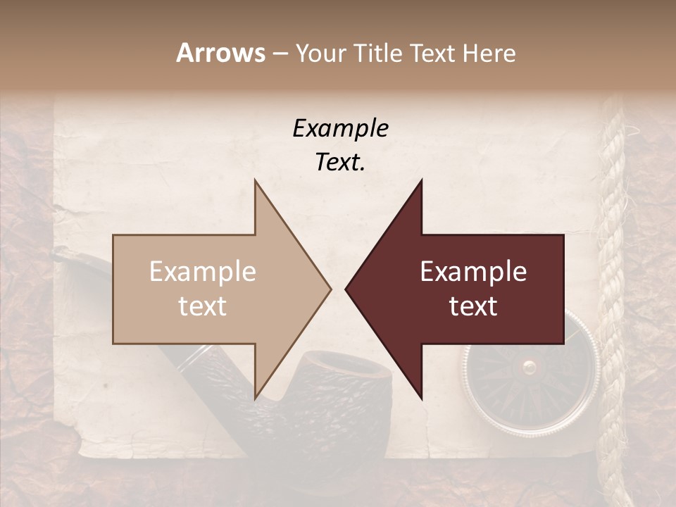 Explorer Retro Navigation PowerPoint Template