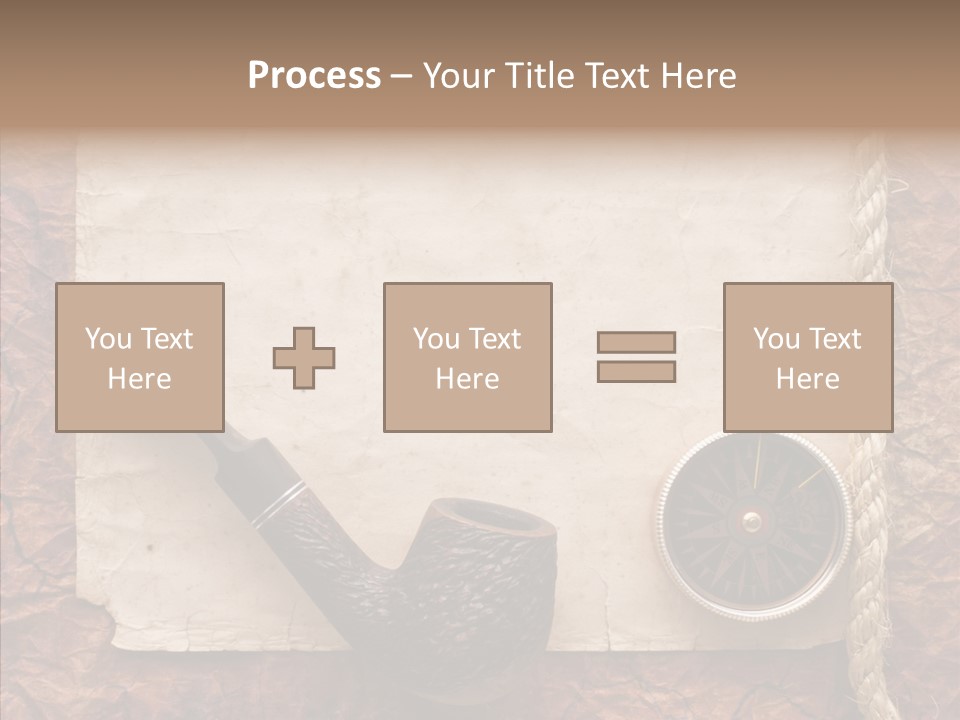 Explorer Retro Navigation PowerPoint Template