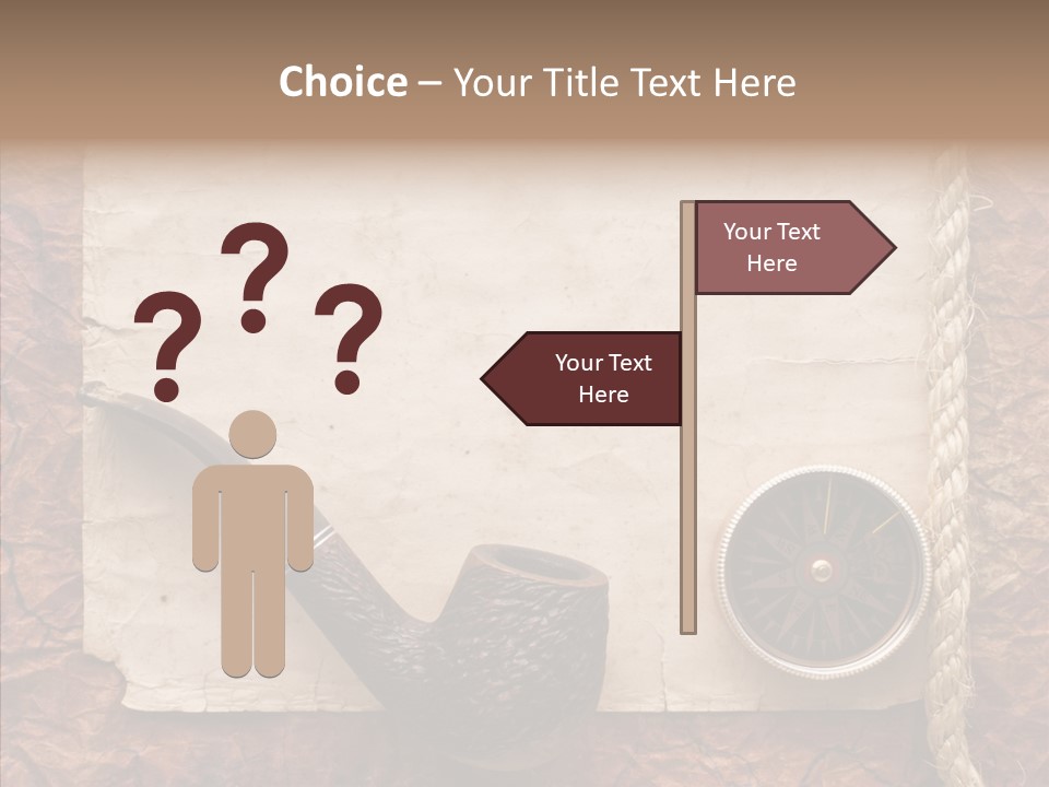 Explorer Retro Navigation PowerPoint Template