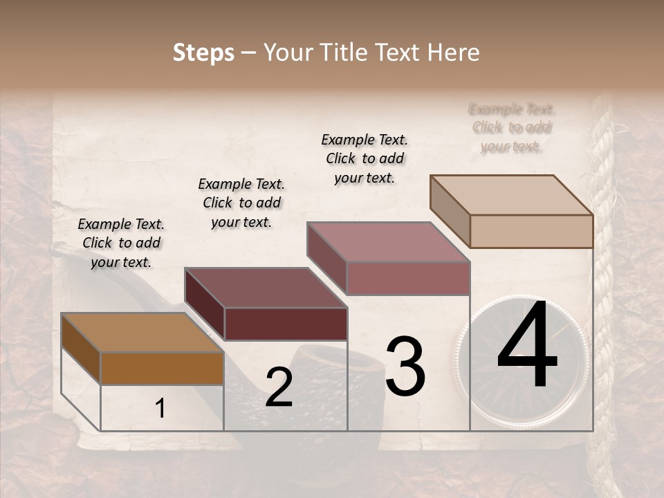 Explorer Retro Navigation PowerPoint Template