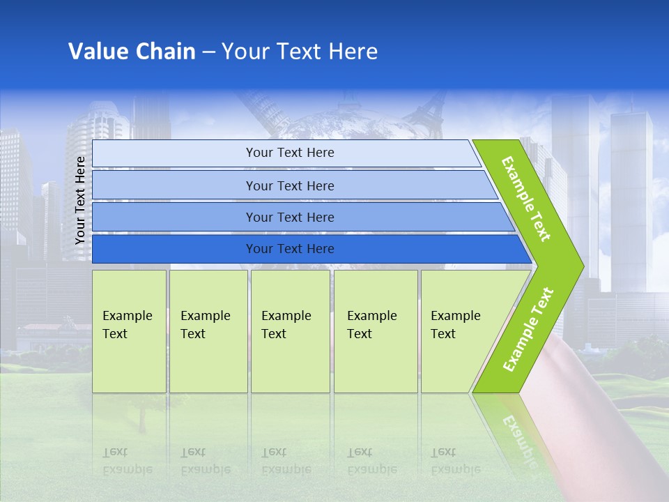 Global Planet Garden PowerPoint Template