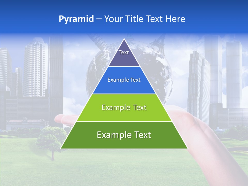 Global Planet Garden PowerPoint Template