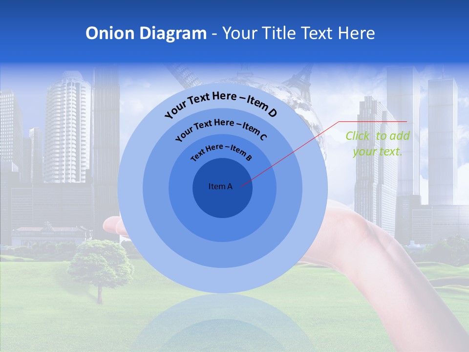 Global Planet Garden PowerPoint Template
