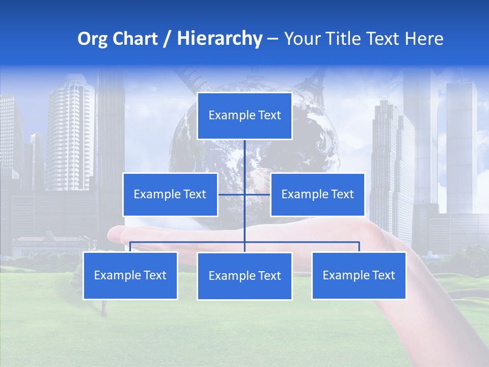 Global Planet Garden PowerPoint Template