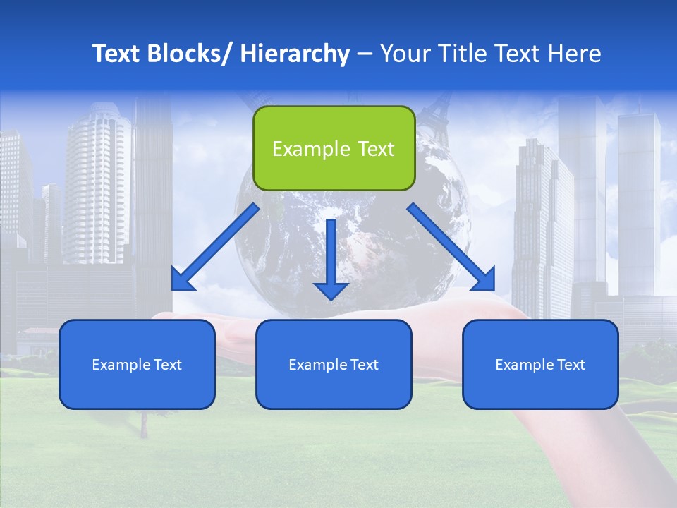 Global Planet Garden PowerPoint Template