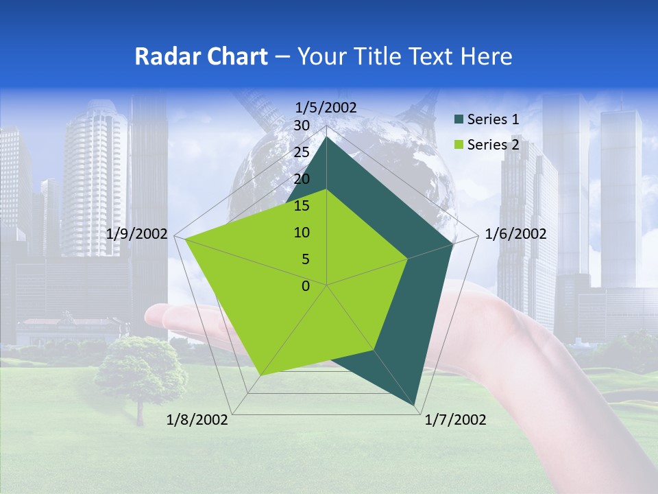 Global Planet Garden PowerPoint Template