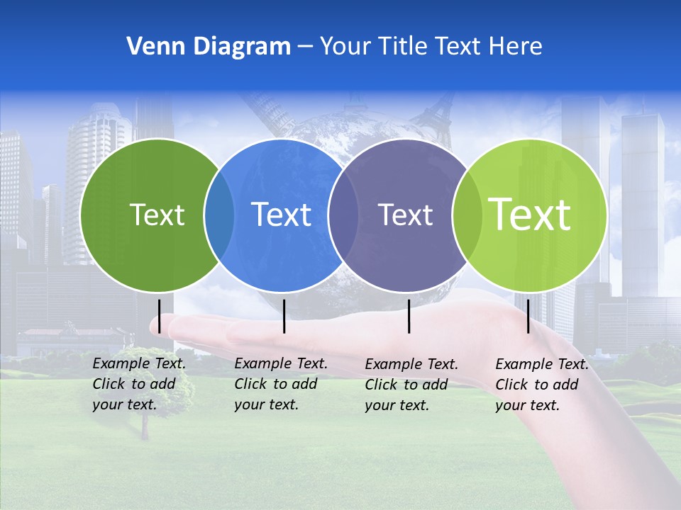 Global Planet Garden PowerPoint Template