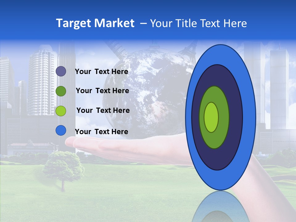 Global Planet Garden PowerPoint Template