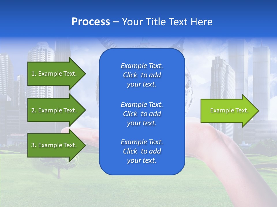Global Planet Garden PowerPoint Template