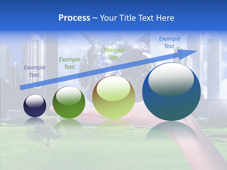 Global Planet Garden PowerPoint Template