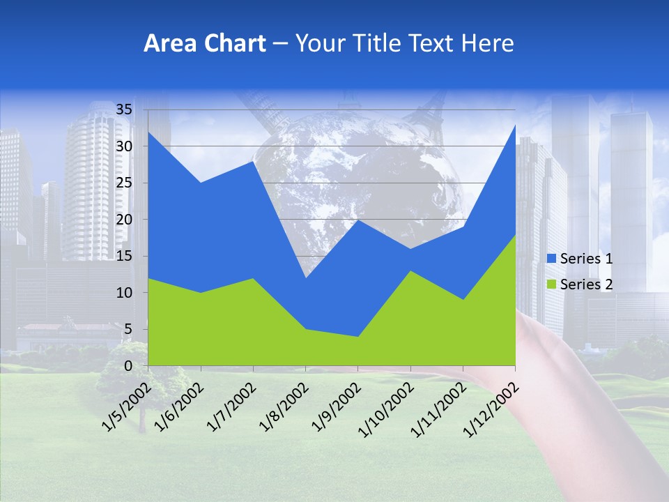 Global Planet Garden PowerPoint Template