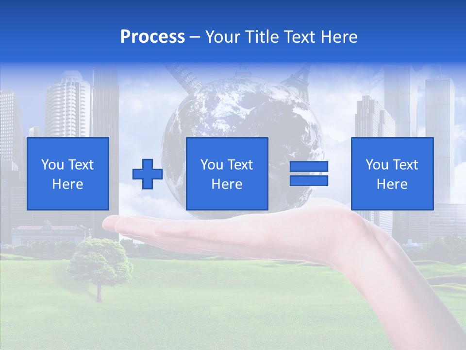 Global Planet Garden PowerPoint Template