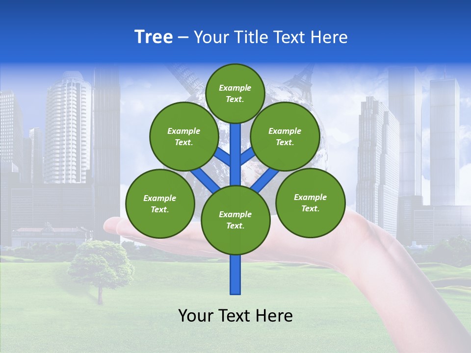 Global Planet Garden PowerPoint Template