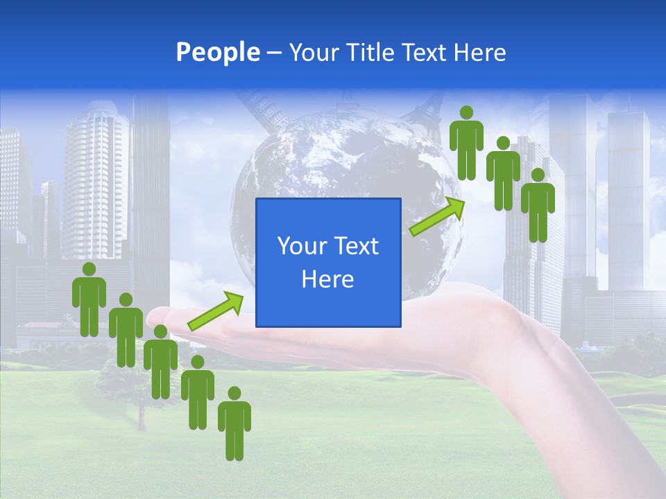 Global Planet Garden PowerPoint Template