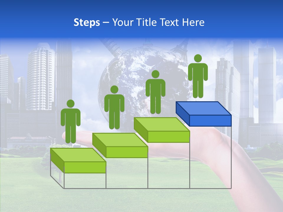 Global Planet Garden PowerPoint Template