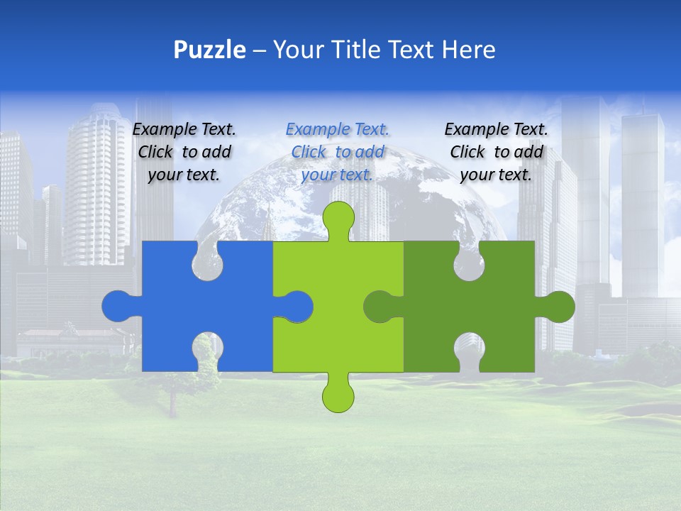 Right Illustration Symbol PowerPoint Template