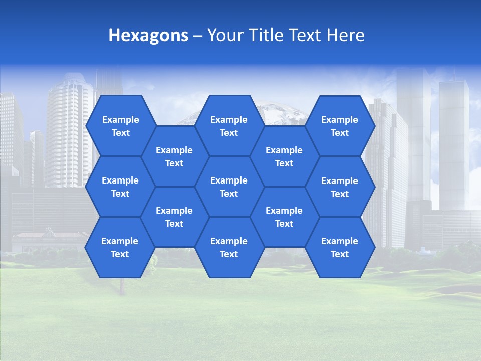 Right Illustration Symbol PowerPoint Template