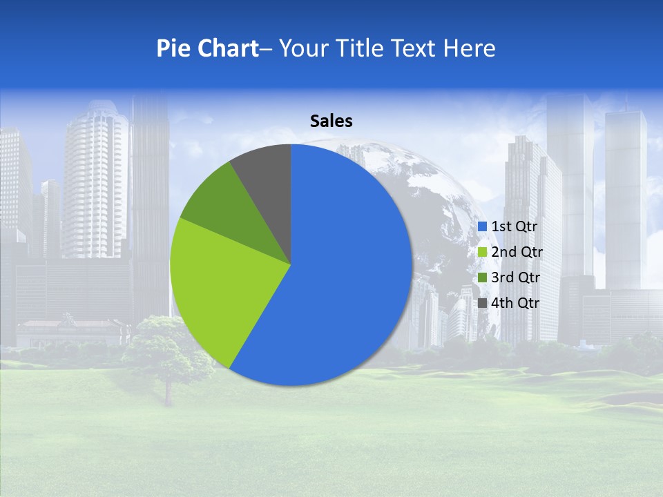 Right Illustration Symbol PowerPoint Template