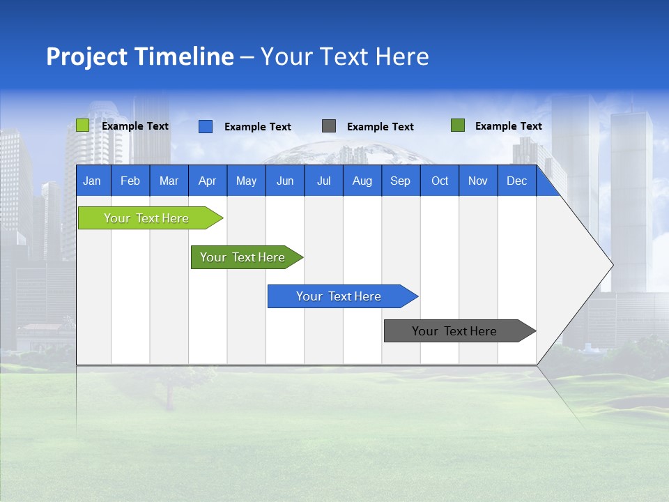 Right Illustration Symbol PowerPoint Template